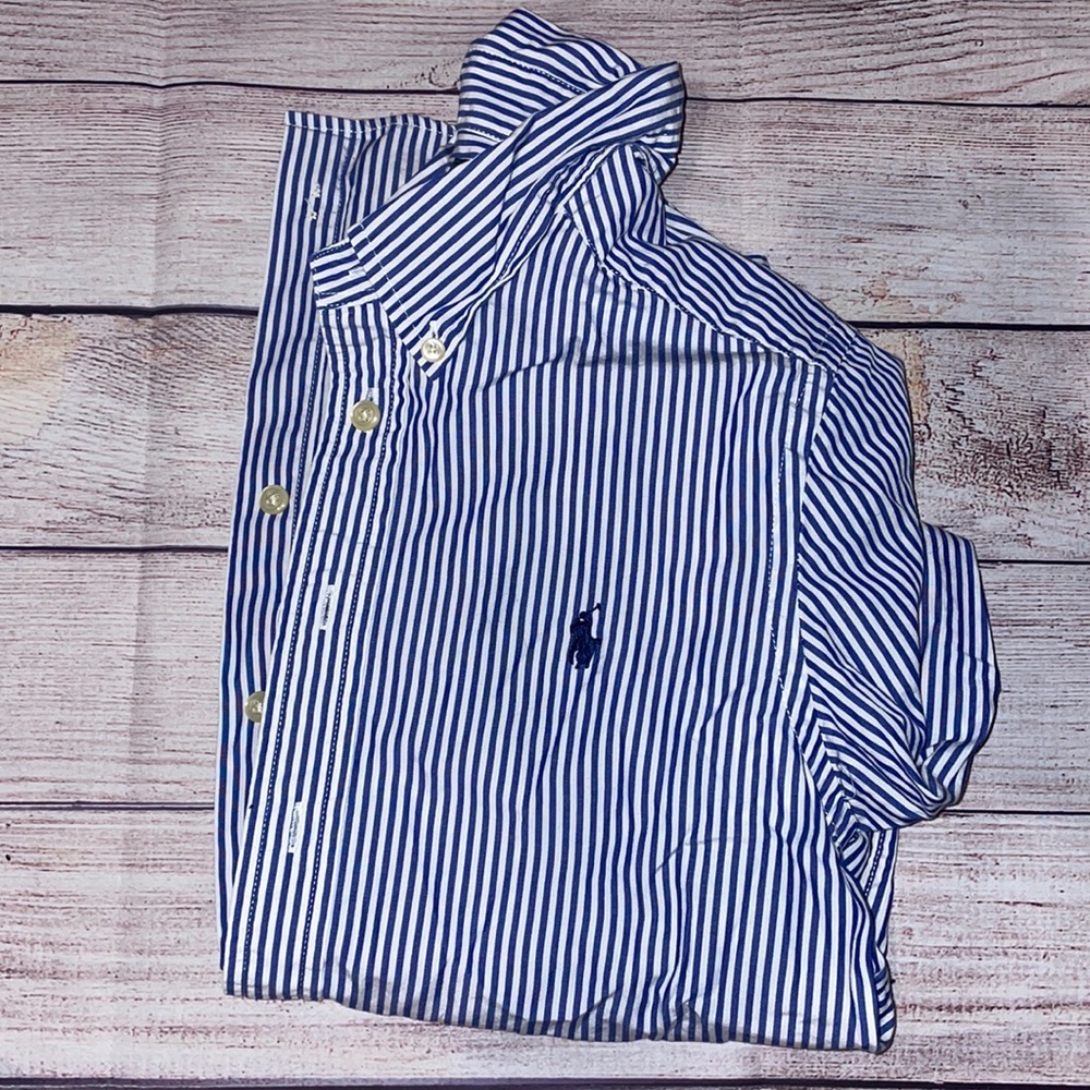 Polo Ralph Lauren size M 10-12 Button Up